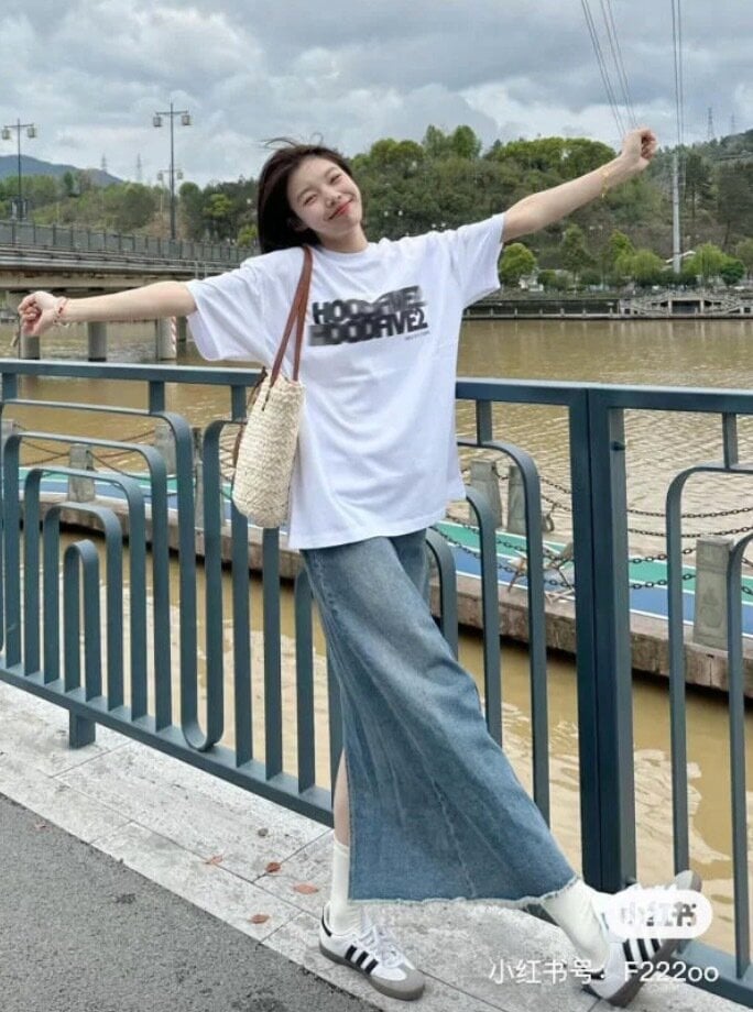 Điểm danh 5 mẫu chân váy dài Trung Quốc cực hot bạn nên nhập về kinh d