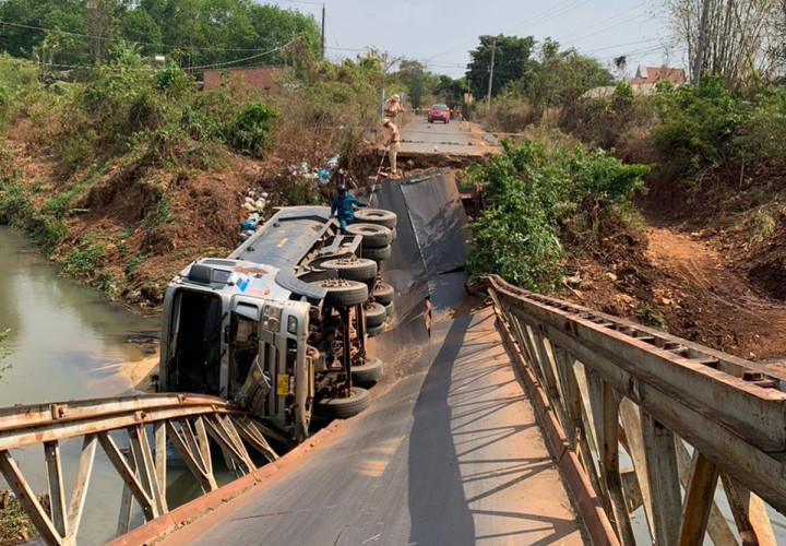 Hiện trường vụ việc. (Ảnh: CA)