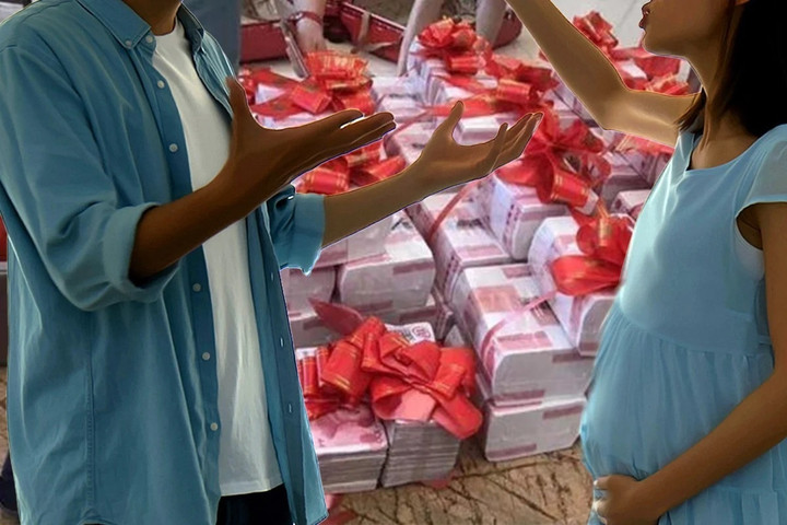 Bạn trai không đáp ứng tiền thách cưới 755 triệu đồng, cô gái lập tức có hành động gây tranh cãi.