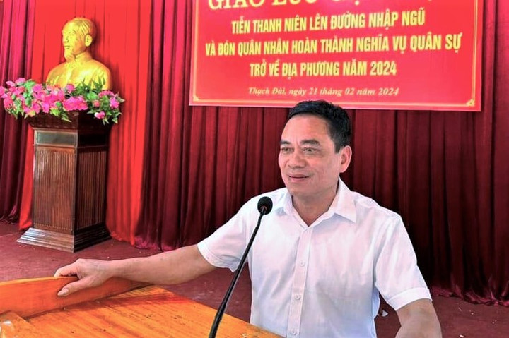 Ông Trương Quang Anh bị kỷ luật liên quan đến công tác quản lý đất đai trên địa bàn. (Ảnh: T.Q)