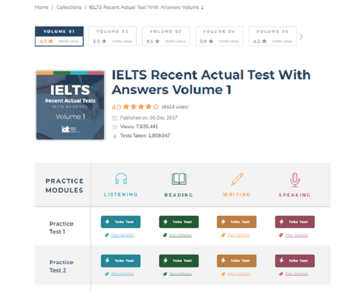 IELTS Online Test.