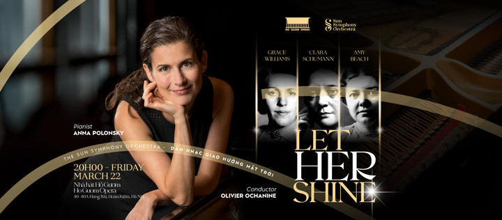 Nghệ sĩ dương cầm Anna Polonsky góp mặt tại hòa nhạc 'Let Her Shine' - 1