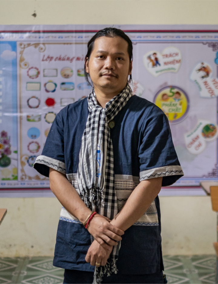 Anh Hoàng Hoa Trung - người sáng lập dự án "Nuôi Em".