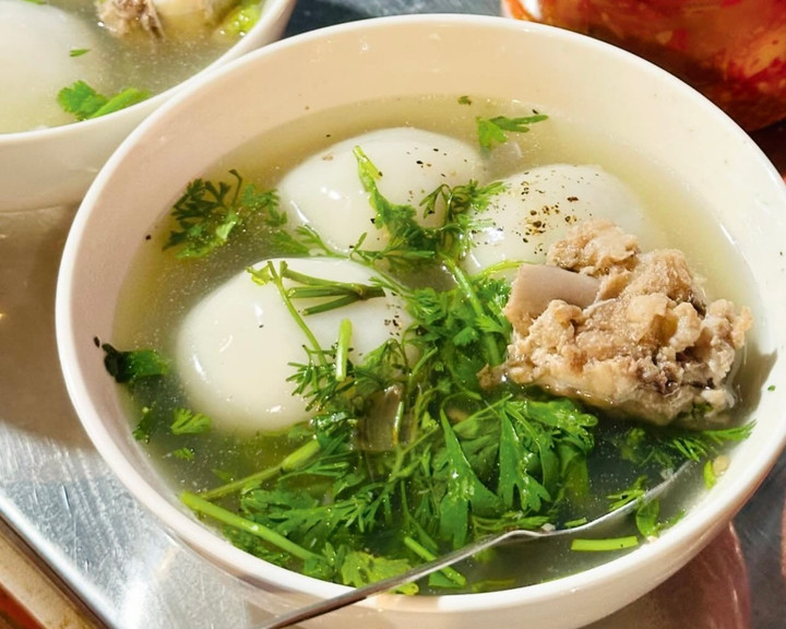 Món ăn này còn có tên gọi khác là coóng dăm. (Ảnh: Vũ Huyền)