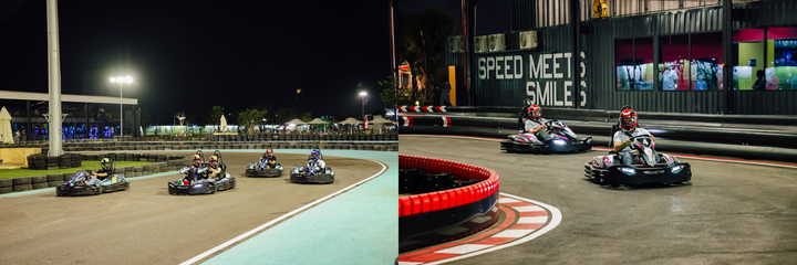 Đua xe Go-kart được nhiều bạn trẻ yêu thích vì mang lại cảm giác như đang tham gia giải đua xe F1.