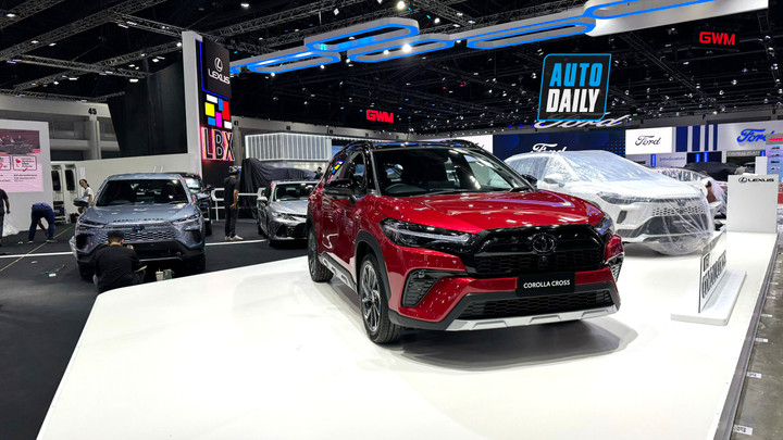 Toyota Corolla Cross với một số thay đổi. (Ảnh: Autodaily)