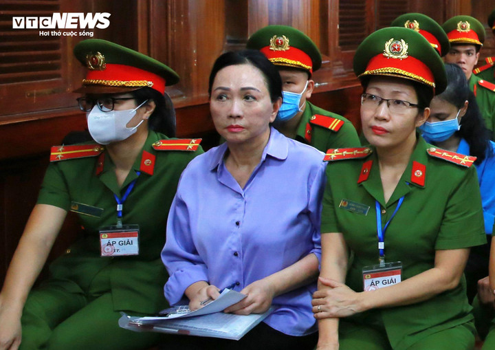 Bị cáo Trương Mỹ Lan.