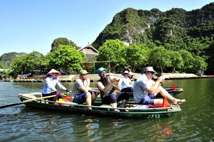 Khách du lịch quốc tế đến tham quan Việt Nam. (Ảnh minh họa: Cục Du lịch Quốc gia VN)