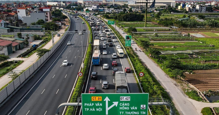 Dự án đường gom phía Đông được đưa vào khai thác sẽ tạo điều kiện lưu thông thuận lợi, tăng cường kết nối giao thông phía Đông với phía Tây đường cao tốc Pháp Vân - Cầu Giẽ.