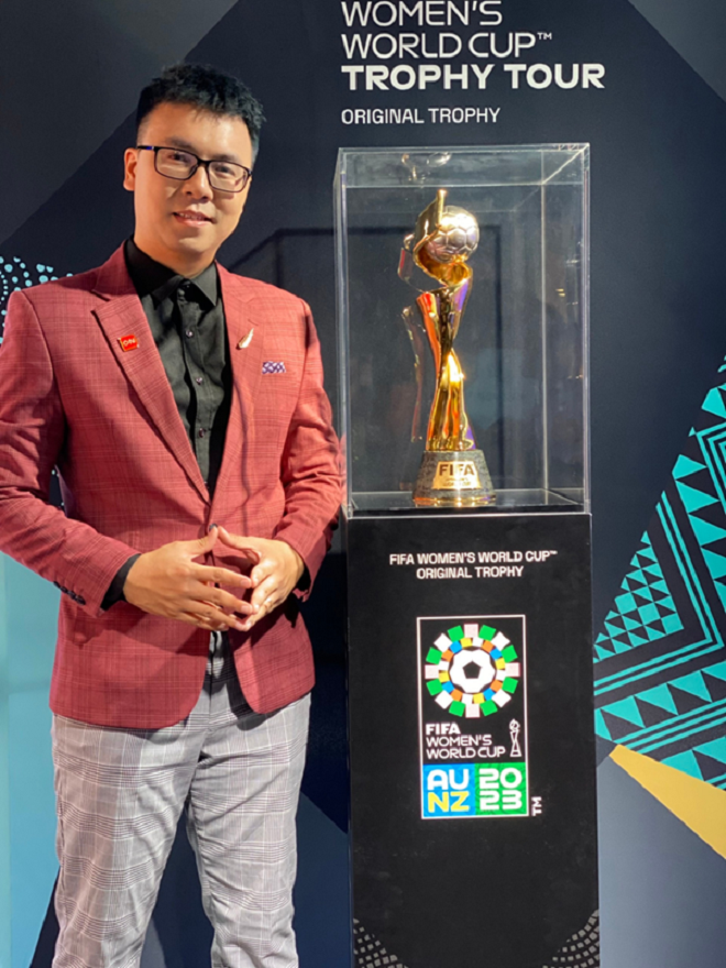 Bình luận viên Hoàng Đức Anh: Từ mê bóng đá đến người truyền lửa trong cabin - 3