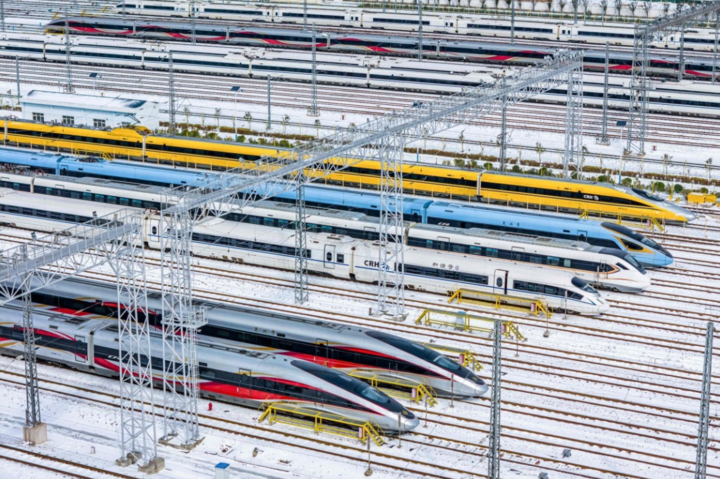 Công nghệ cảm biến cơ học mới của các nhà nghiên cứu công nghệ siêu thanh Trung Quốc có thể tăng cường tính an toàn cho mạng lưới đường sắt cao tốc lớn nhất thế giới. (Ảnh: SCMP)