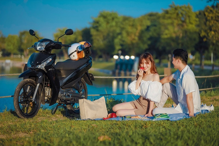 Yamaha Jupiter Finn phiên bản tiêu chuẩn. (Ảnh: Yamaha)