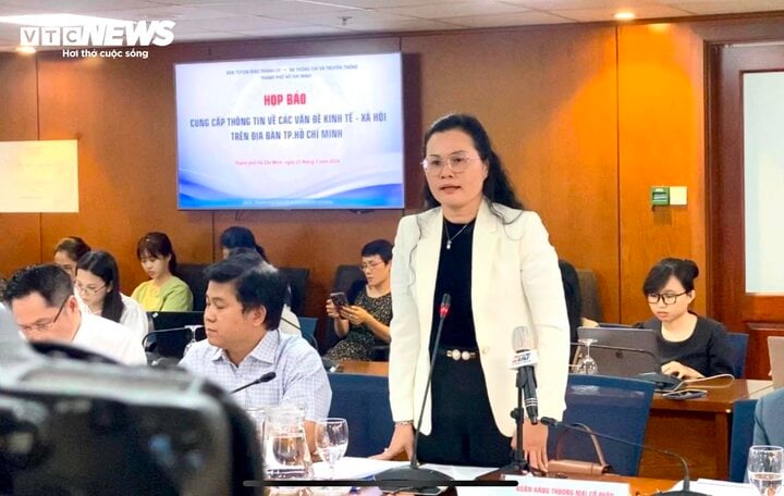Bà Lê Thụy Mỵ Châu, Phó Giám đốc Sở GD&ĐT TP.HCM.
