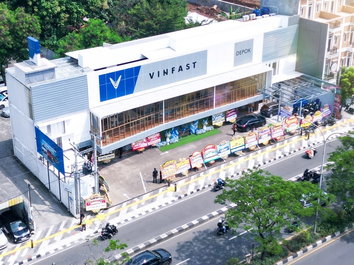 Đại lý VinFast đầu tiên tại Indonesia.