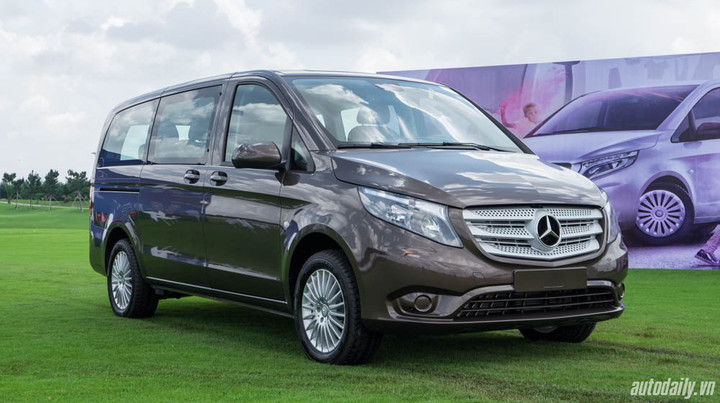 Mercedes Vito Tourer là một dòng xe đa dụng và đa chức năng của hãng xe Đức. (Ảnh: autodaily.vn)