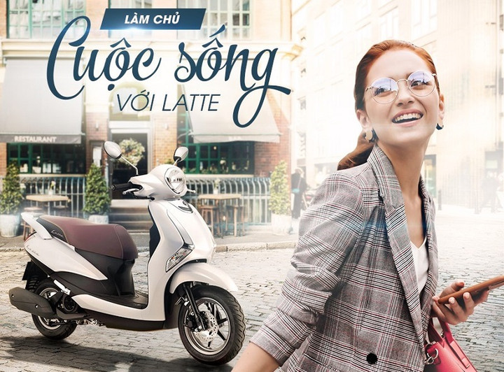 Yamaha Latte phiên bản tiêu chuẩn. (Ảnh: Yamaha)