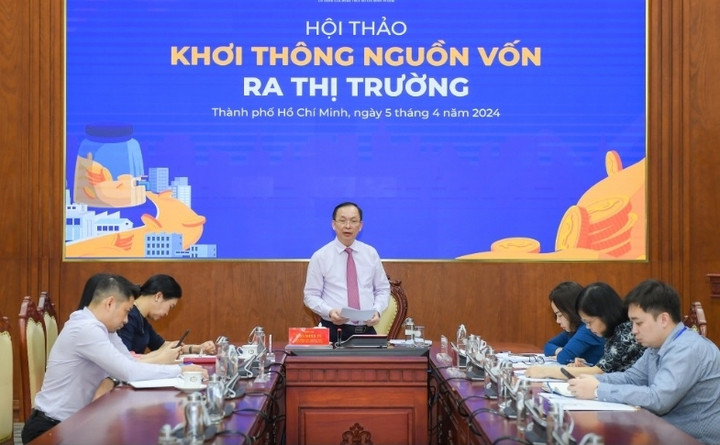 Ông Đào Minh Tú, Phó Thống đốc thường trực Ngân hàng Nhà nước. (Ảnh: A.L)