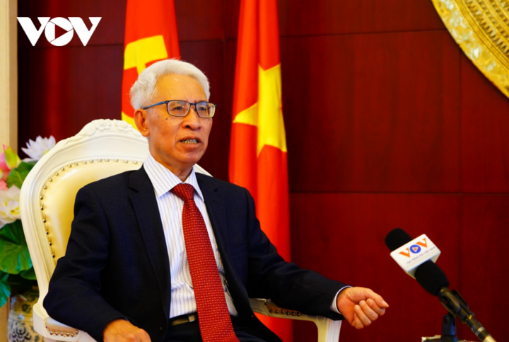 Đại sứ Việt Nam tại Trung Quốc Phạm Sao Mai.