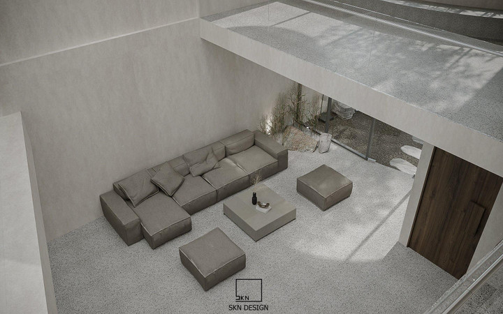 Midu tiết lộ, cô đã cùng ê-kíp xây dựng căn biệt thự này trong vòng 1 năm qua. Cơ ngơi của người đẹp tọa lạc tại Quận 2, TP.HCM và có view nhìn thẳng ra sông. Căn biệt thự có phòng khách khá lớn được thiết kế thông tầng giúp căn phòng hứng được ánh sáng tự nhiên và có không gian thoáng đãng, gần gũi với thiên nhiên.