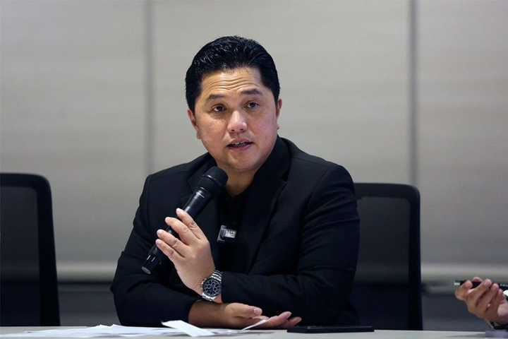 Chủ tịch LĐBĐ Indonesia Erick Thohir.