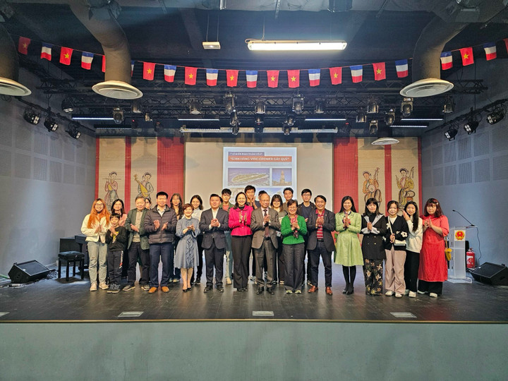 Chương trình thu hút đông đảo các bạn trẻ, thanh niên, sinh viên đang sinh sống và học tập tại Pháp đến tham dự chương trình.