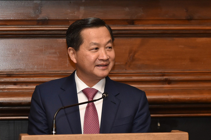 Phó Thủ tướng Lê Minh Khái. (Ảnh: VGP)