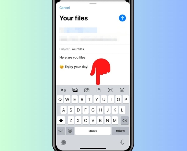 Cách gửi tệp đính kèm dung lượng 'khủng' qua email bằng tính năng của iOS - 3