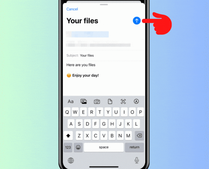 Cách gửi tệp đính kèm dung lượng 'khủng' qua email bằng tính năng của iOS - 4