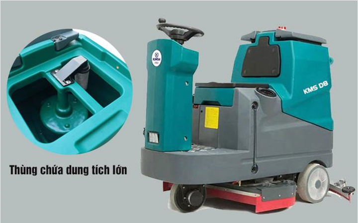 Thiết kế máy chà sàn Kumisai KMS D8.