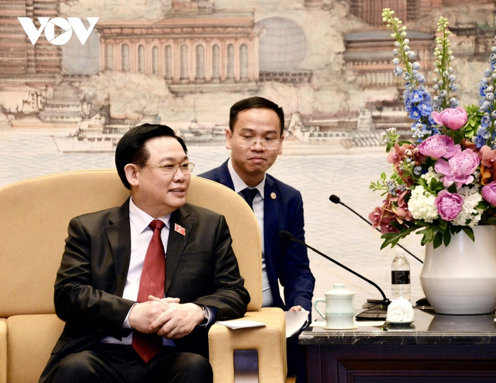 Chủ tịch Quốc hội Vương Đình Huệ.