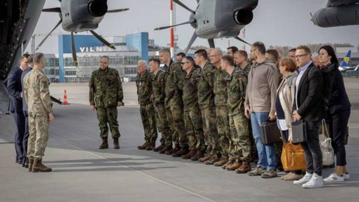 Đức điều gần 5.000 quân hiện diện tại Litva - thành viên của liên minh quân sự NATO. (Ảnh: Bộ Quốc phòng Đức)