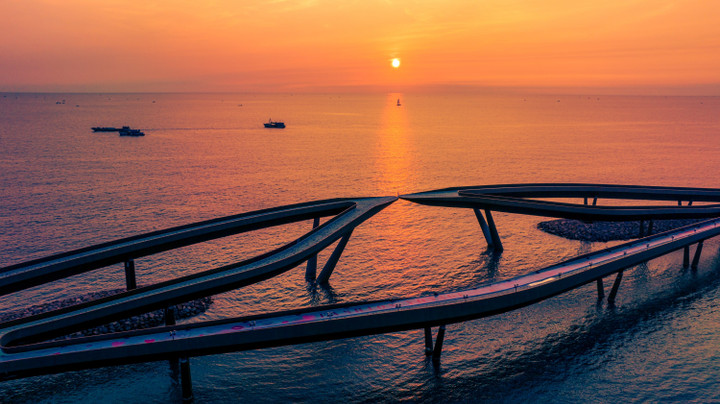 Cầu Hôn - công trình biểu tượng gắn kết văn hóa Việt - Ý. (Ảnh: Minh Tú)