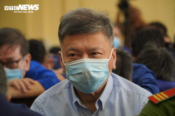 Bị cáo Chu Lập Cơ (chồng bị cáo Trương Mỹ Lan)