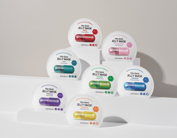 Mặt nạ hình viên thuốc Banobagi phiên bản mới.
