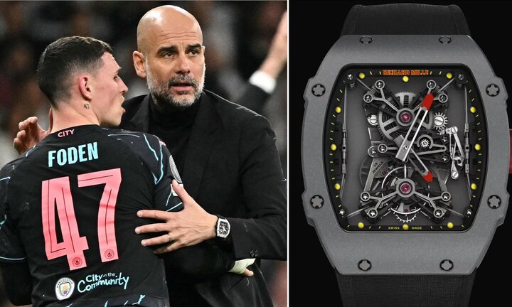 Pep Guardiola dùng đồng hồ siêu hiếm, giá gần 40 tỷ đồng