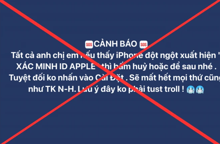 Những nội dung chia sẻ được các chuyên gia cảnh báo không đúng sự thật. (Ảnh chụp màn hình)