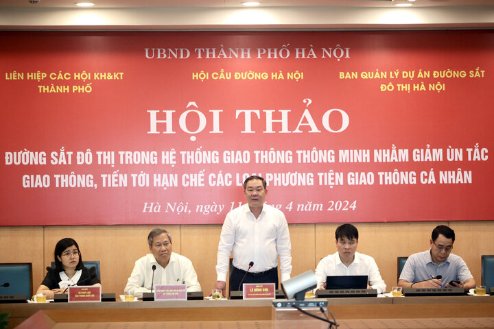 Phó Chủ tịch Thường trực UBND TP Hà Nội Lê Hồng Sơn. (Ảnh: Nguyễn Sơn)