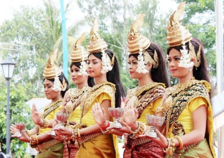 Một hoạt động trong Tết Chol Chhnam Thmey của Campuchia.