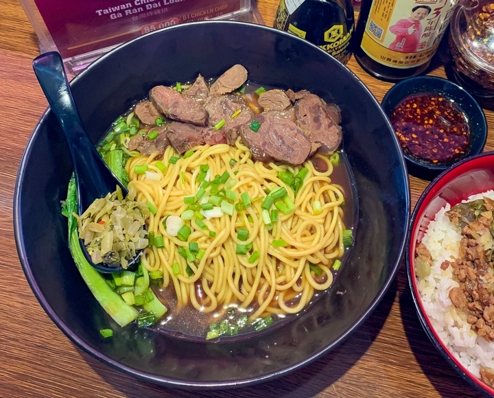 Cow Mee Inn Mì bò Đài Loan là thương hiệu được nhiều người sành ăn yêu thích. (Ảnh: Cow Mee Inn)