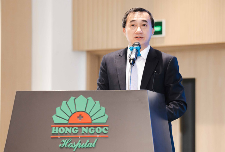 GS.TS Trần Văn Thuấn, Thứ trưởng Bộ Y tế phát biểu tại sự kiện.