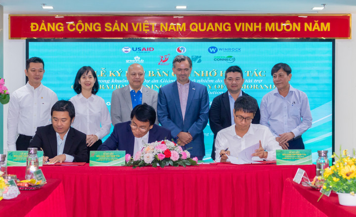 Saigon Co.op ký kết MOU cùng ALTA Group và Green Connect.