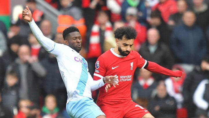 Salah and his teammates were helpless against Crystal Palace's defense.