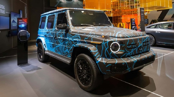 Mercedes-Benz G-Class thuần điện mạnh hơn bản xăng - 1