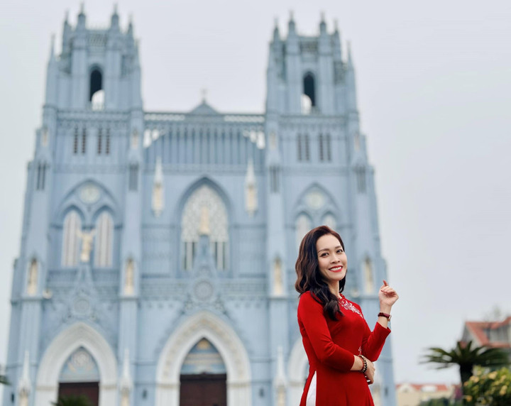 Hoàng Trang hạnh phúc sau biến cố.