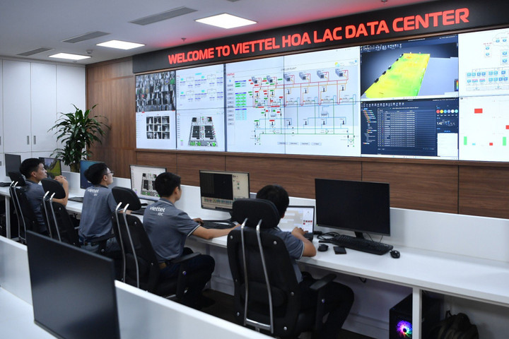 Viettel ra mắt Trung tâm dữ liệu Viettel Hòa Lạc có công suất lớn nhất ở Việt Nam. (Ảnh: VT)