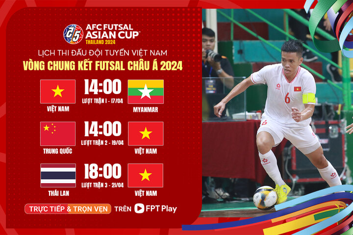 Mục tiêu World Cup của đội tuyển Việt Nam tại AFC Futsal Asian Cup 2024 - 2