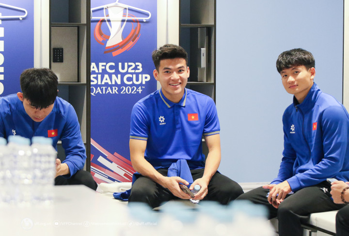 Phòng thay đồ của sân rất hiện đại.