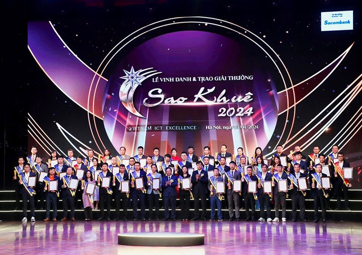 Agribank lần thứ 9 liên tiếp được vinh danh tại giải thưởng Sao Khuê 2024 - 3