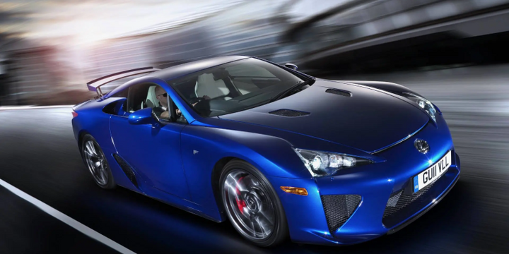 Lexus LFA là một siêu xe thể thao đỉnh cao được sản xuất bởi hãng xe Nhật Bản. (Ảnh: AutoPro)