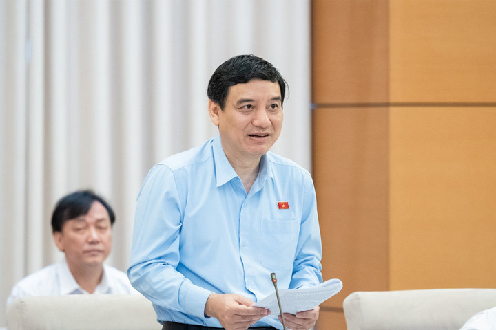 Chủ nhiệm Ủy ban Văn hóa, Giáo dục Nguyễn Đắc Vinh. (Ảnh: quochoi.vn)